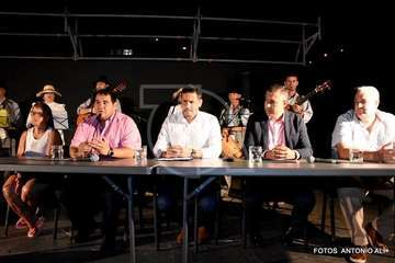 Pregón de las fiestas de Melenara (Foto Antonio Alí y Francisco Javier Santana)